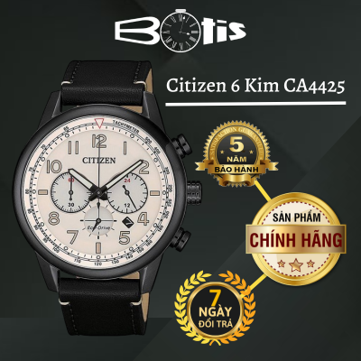 CITIZEN CA4425-10X – NAM – ECO-DRIVE (NĂNG LƯỢNG ÁNH SÁNG) – DÂY DA