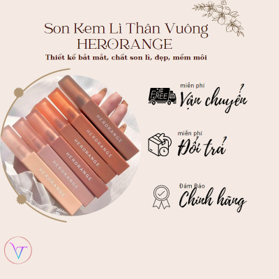 Son Kem Lì Thân Vuông HERORANGE 